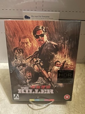 The Killer 4K Limited Edition Blu-ray Arrow Slip Box Cover (UK)[1989] ShpNextDay