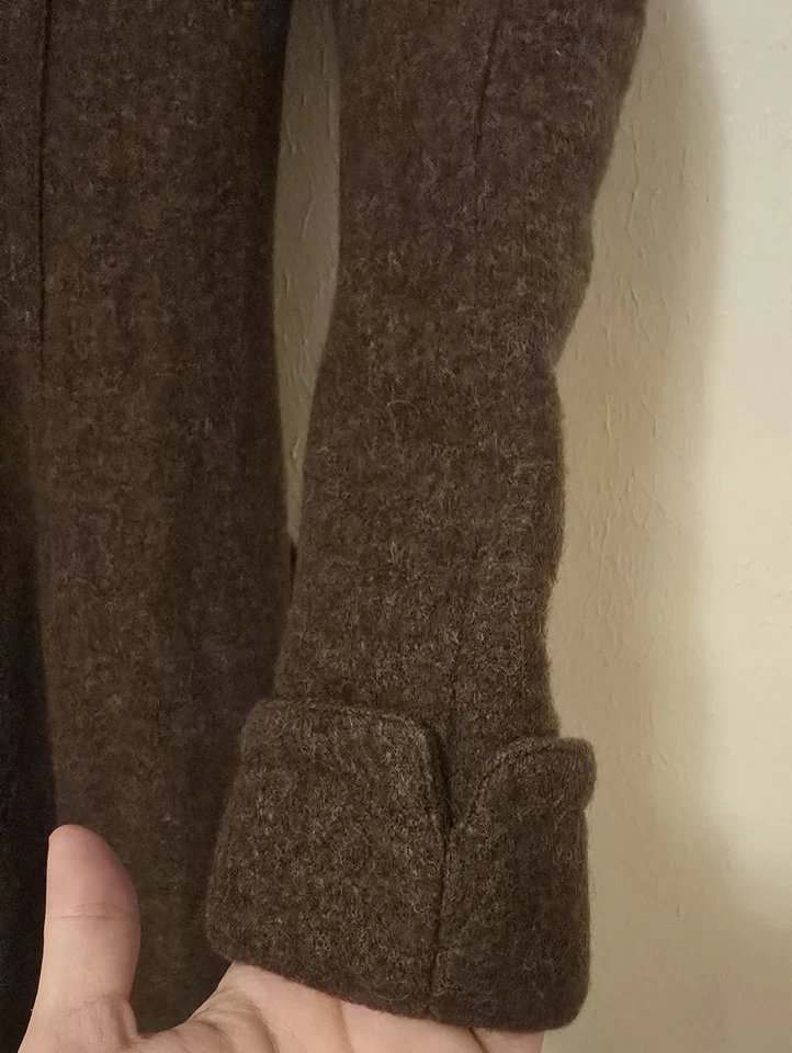 Сделано в Италии Ralph Lauren 100% шерсти пальто винтажный старый в отличном состоянии размер 2  - Изображение 4 из 4