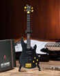 Axe Heaven Johnny Christ Signature Satin Black Schecter Mini Bass Guitar JC-641