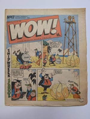WOW! Comic No 17, 25th September 1982, IPC Magazines