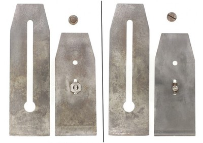 Pat. '92 TM Chip Breaker/Iron for Stanley No. 127 Plane -2 1/8 Inch-mjdtoolparts
