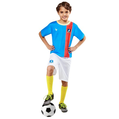 's Ted Lasso AFC Richmond Soccer Uniform Costume for Themed Parties and Hallo...