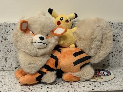 Pokemon Center Okinawa Exclusive Pikachu and Arcanine, Brand New