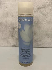 Derma-E Thickening Shampoo Therapeutic Mint & Herbal Blend 10 Fl Oz