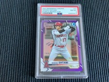 2019 Bowman's Best - Shohei Ohtani #33 Purple Refractor /250 for
