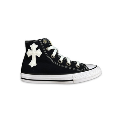 Chrome Hearts Chuck Taylor All Star Canvas High Top ''Black''