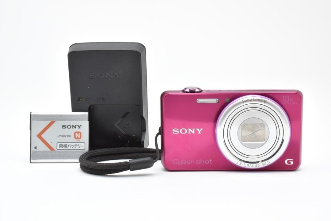 SONY Cyber-shot DSC-WX170 Compact Digital Camera Pink - 18.2MP Wi
