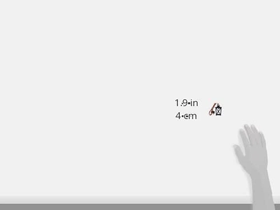 29681 - Lanterna in Plastica per Casa Delle Bambole - Immagine 4 di 4