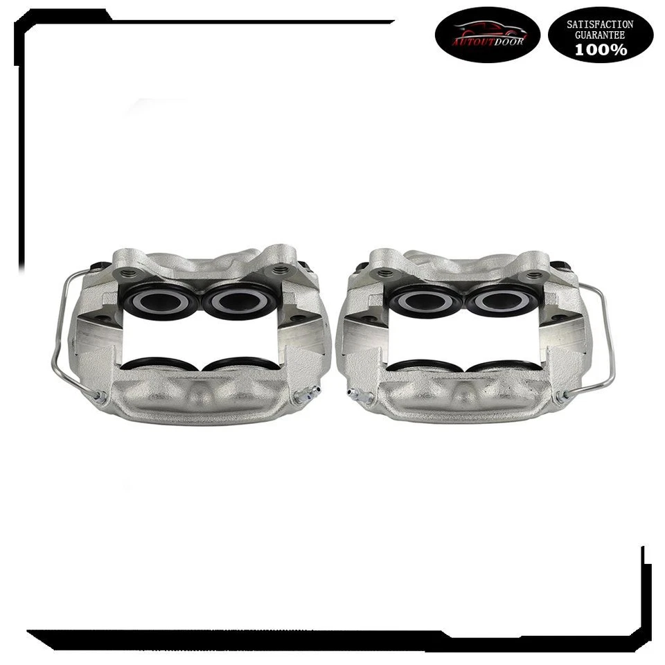 Front Brake Calipers Set (2) For 1965-1967 Ford Country Custom Galaxie 500 LTD - Image 3 of 4