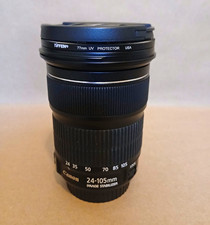 Canon EF 24-105mm f/3.5-5.6 IS STM Zoom Lens, AF/MF, 77mm UV Filter