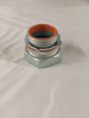 Steel City Metal Liquid Tight Seal Tight Connector Straight 2'' LT200-SC