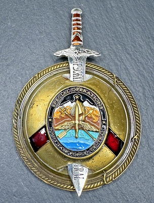 #ad JOINT TASK FORCE CENTRAL SPECIAL OPERATIONS SOCCENT 3quot; CHALLENGE COIN N242 $280.00