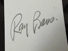 Raymond Baus pencil signed B-17 Flying Fortress USAAF WW2