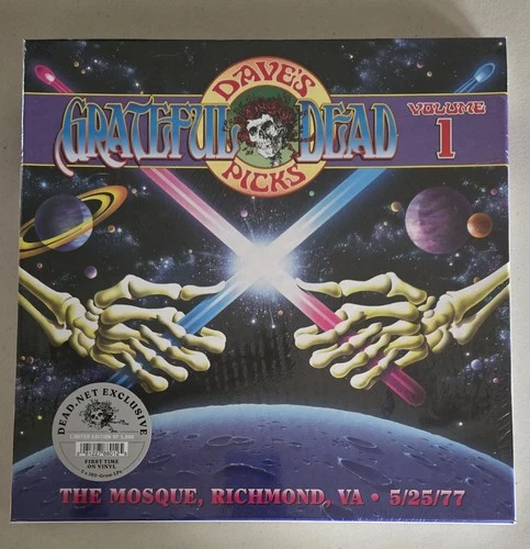 Grateful Dead Dave's Picks Volume 1 Mosque Richmond VA 5/25/77 Vinyl New Sealed