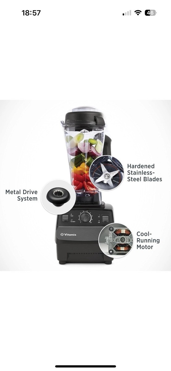 NEW sealed Vitamix 5200 VM0197 Professional Blender 64oz Black