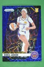 Rickea Jackson 2024 Panini Prizm WNBA Blue Velocity Prizms Rookie #60