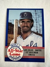 1988 PROCARDS TRIPLE A ALL STAR GAME-LUIS DE LOS SANTOS ROOKIE#AAA-30 BASEBALL