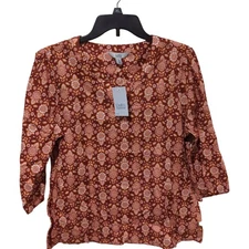 Croft & Barrow Popover Top, NWT, PM