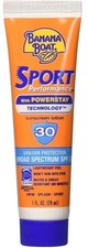 Banana Boat Sport Performance Sunscreen Lotion 30 SPF 1 oz Pack of 3 