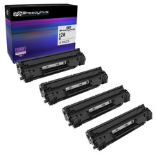 4PK Black Toner Cartridge for Canon 128 3500B001AA ImageClass D530 D550 MF4770n