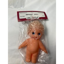 Vintage Fibre-Craft Impkins Doll   Model 3319, 1 Doll Blond   5.5"  SEALED