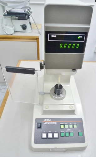 MITUTOYO 318-201 VL-50 LITEMATIC HEAD 0-50mm 0.01N PRECISION GAGE *POWERS ON*