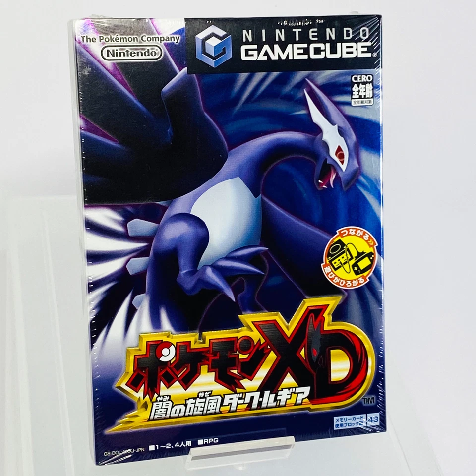 Pokemon XD Gale of Darkness Nintendo GameCube 2005 JAPAN IMPORT SEALED OFFICIAL - Image 3 of 4