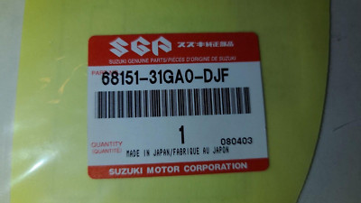 Suzuki 68151-31GA0-DJF Emblem RH Genuine OEM New