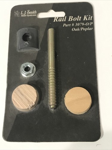 L.J Smith Stair Systems Rail Bolt Kit Part # 3079-O/P NOS - Picture 2 of 8