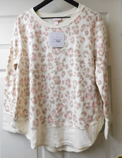 Women's Isabel Maternity Ingrid  Isabel Leopard Print Sweatshirt Size M