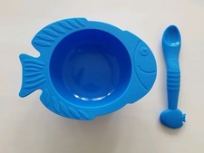 Organic Silicone Baby Feeding Bowl With Suction For Toddler Kids Over 6 Months
