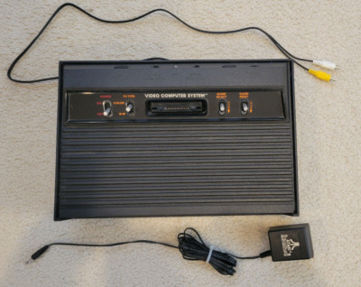 Atari 2600 VADER MODDED TESTED WORKING games Lot (Pac Man, Kaboom, more)