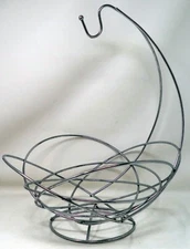 Large Chrome Fruit Basket