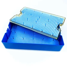 Big double level sterilization tray box Ophthalmic Surgical sterilization box