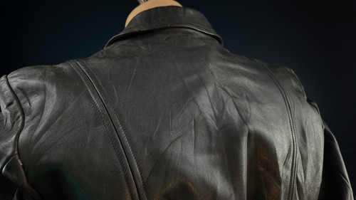 Giacca di pelle di cavallo vintage WW2 anni 40 spedizione tedesca Wehrmacht Kraddelder "M" - Foto 16 di 20