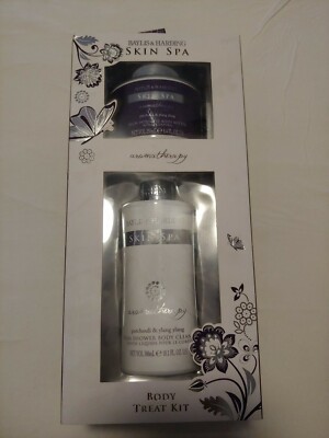 BAYLIS & HARDING SPA aromatherapy BODY TREAT KIT: Body Butter & Cleanser