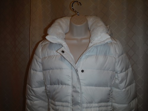 GAP Women;s Hoodie Puffer Jackets size SM.XS,White,Black,Silver Grey NWT - 第 12/37 張圖片