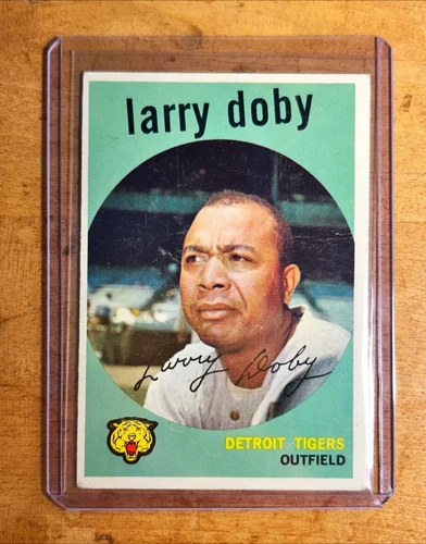 1959 Topps Larry Doby #455 Detroit Tigers Great, Free S&H 
