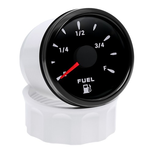 52mm 7 Colors LED Fuel Level Gauge 240-33ohm Fuel Tank Gauge for Boat Car Truck - Picture 9 of 12