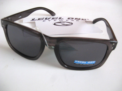 LEVEL ONE  Mod.4154  Sonnenbrille Cat 3 grau/tranp. Gläser anthrazit