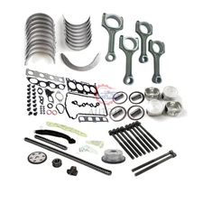 G4KG Engine Overhaul Rebuild Kit -Crankshaft w/Timing Set For 2.4L Hyundai Kia