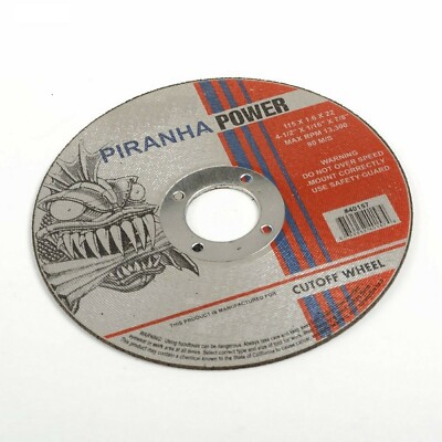 200pcs  Cut-Off Wheel 4-1/2'' X 1/16'' X 7/8'' (Pirahna Power) 