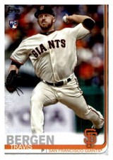 2019 Topps Update #US40 Travis Bergen San Francisco Giants Rookie Baseball Card