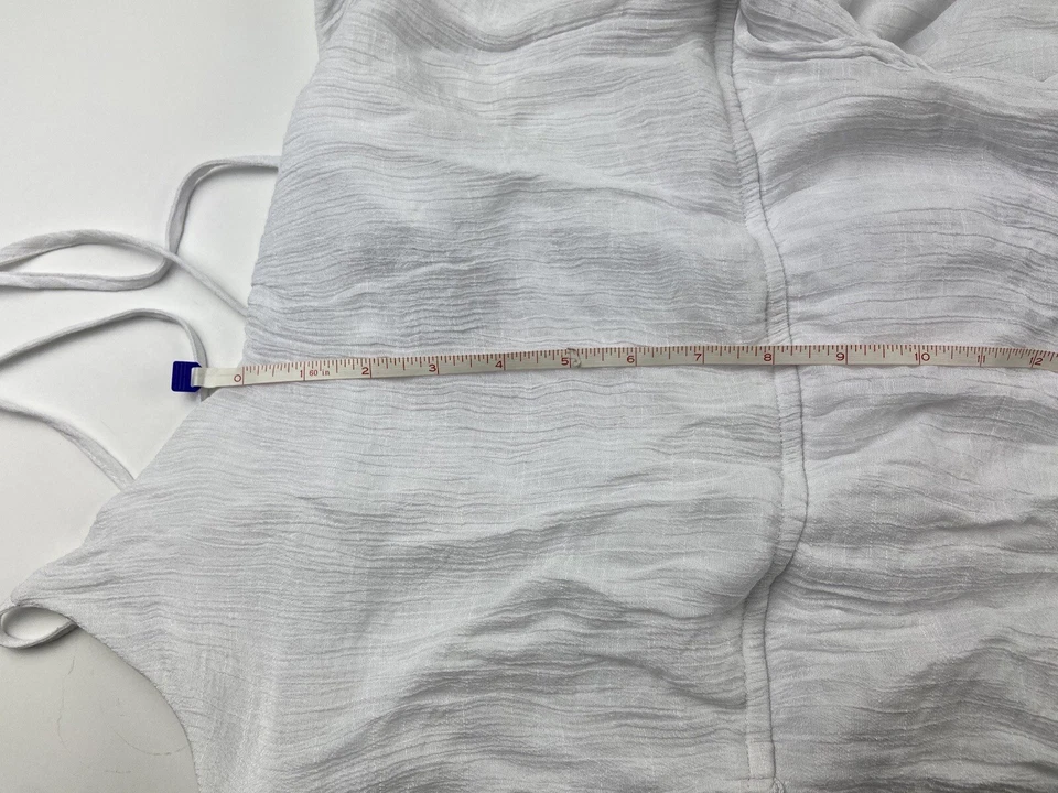 Vestido de Verano Vanity Blanco Junior Grande Floral Corto Fluido Foto 3 de 4