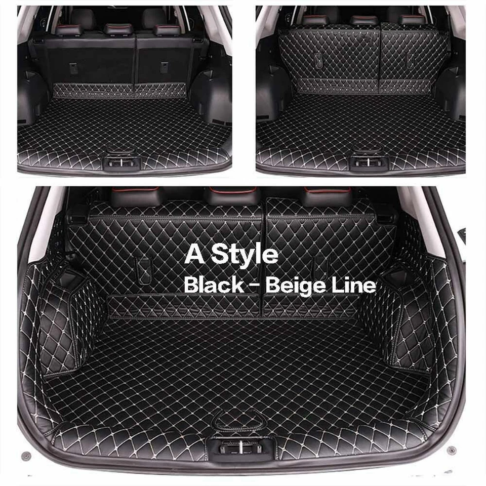 Trunk Cargo Liner 皮革保护垫座椅后盖适用于雷诺 Koleos — 第 2/4 张图片