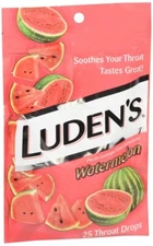 Luden's Throat Drops Watermelon 25 EA   pectin MUCOUS MEM LOZENGE 2.8 MG