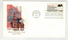 1987 RARE LATE ISSUE FARNAM APAS VARIETY 5 SAID TO EXIST! 2356 WE THE PEOPLE