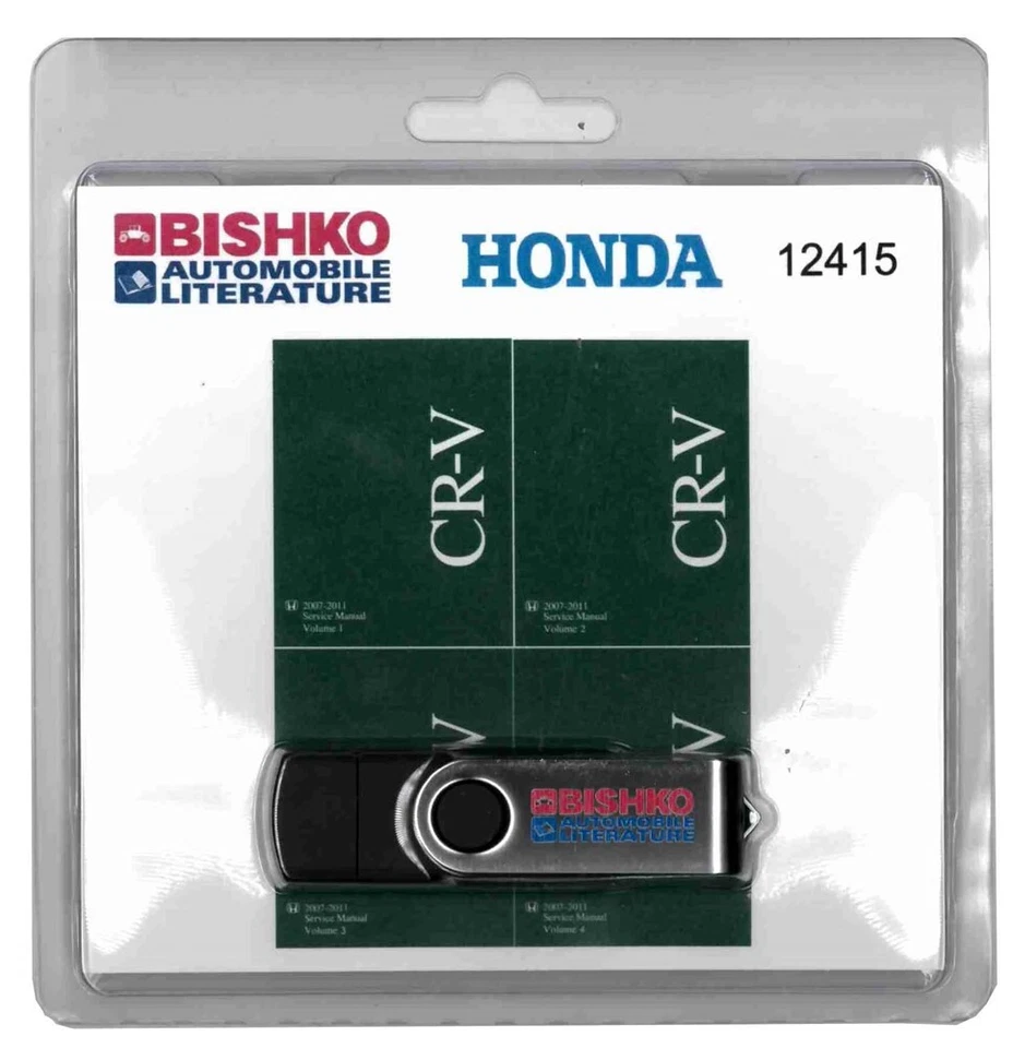 2007 2008 2009 2010 2011 Honda CR-V Shop Service Repair Manual USB Drive - Image 2 of 3