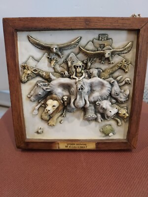 Harmony Kingdom Picturesque ''STORM BREWING'' Premiere Edition Peter Calvesbert 3D