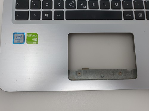 ASUS X556U Keyboard Palmrest 13N0-SGA0821 13NB09S2AP0321 US Layout Greek Layout - Picture 5 of 19
